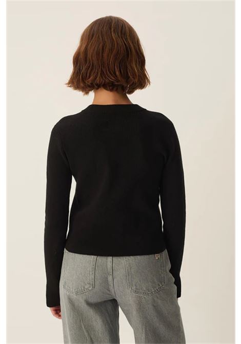 Des Petits Hauts Clark Noir Cotton-Blend Cardigan Des Petits Hauts |  | 1H250015NOIR